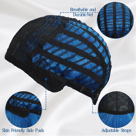 Mxayhnajxl cap with two clips ensures secure wear.