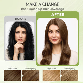 Mxvbaty Light Brown Hair Dye Shampoo lather close-up shows even color distribution.