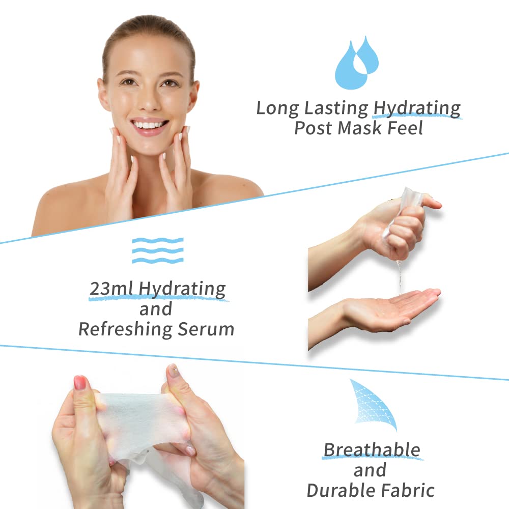 My Beauty Diary Black Pearl Brightening Mask serum detail on skin after use.