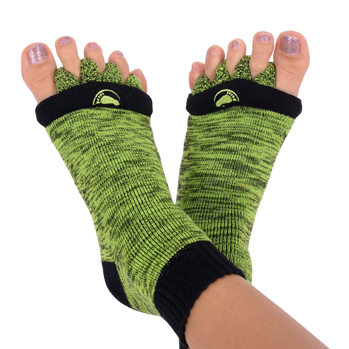 My Happy Feet toe separators close-up for improved toe alignment during rest