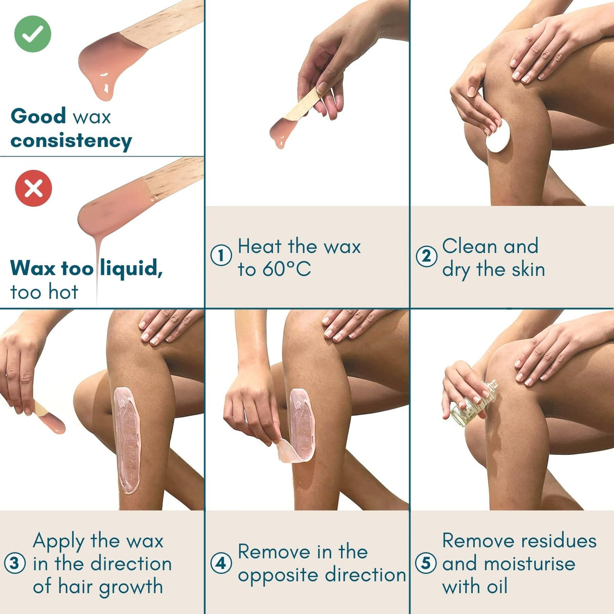 My Skin WAX versatile use on face and body waxing