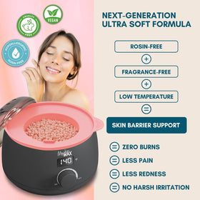 My Skin WAX low-temperature wax applies comfortably on skin