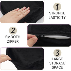 Myaokue-up compressed clear bag packaging keeps pillow clean before use.