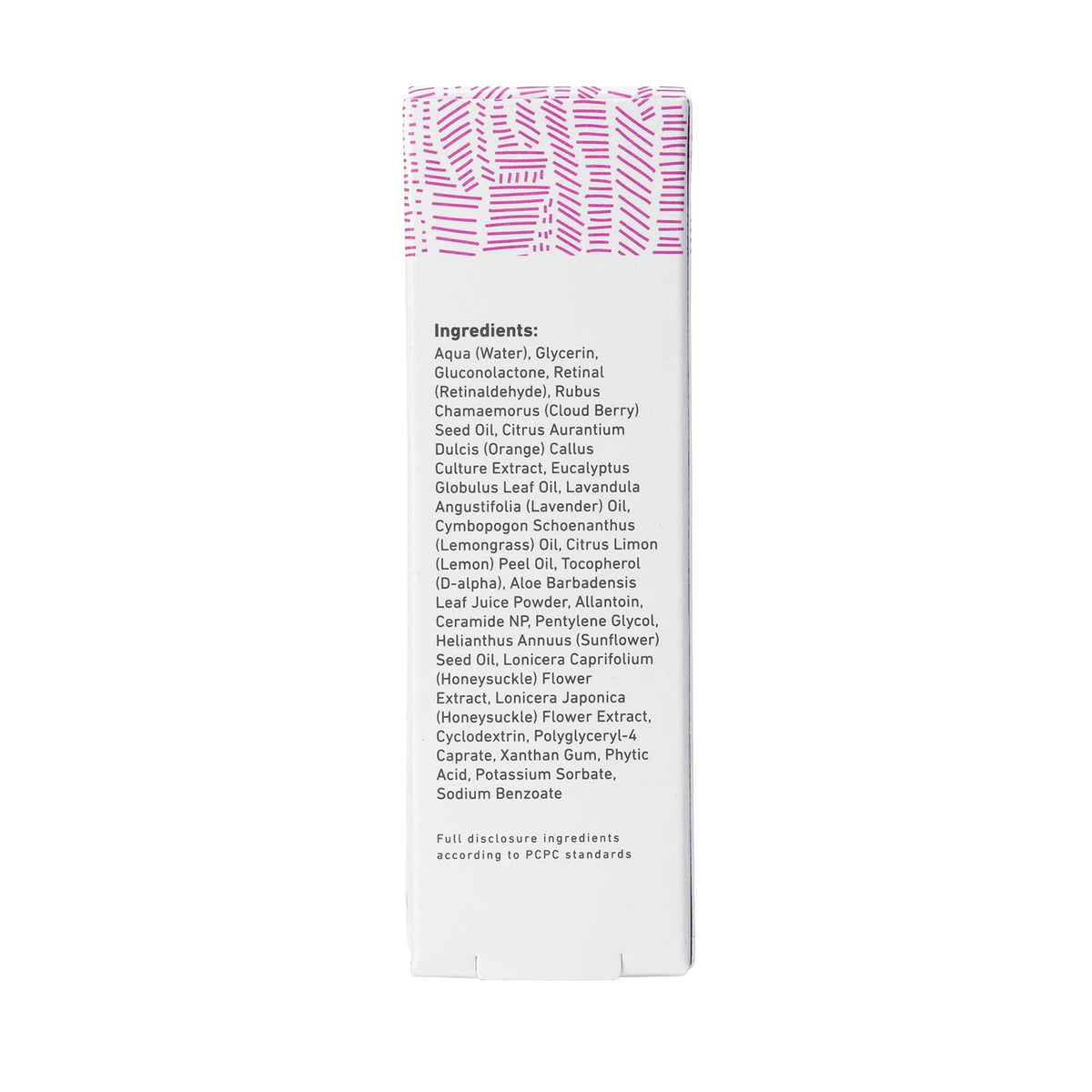 Close-up of applying MyChelle serum at night for renewal.