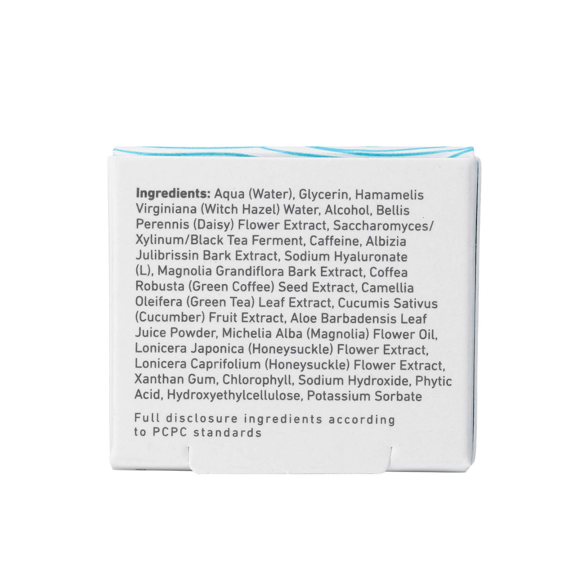 MyChelle Ultra Hyaluronic Eye Gel shows lightweight texture suitable for all skin types.