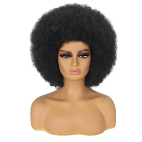 MYCNIMY Afro wig ideal for daily outfits and themed parties