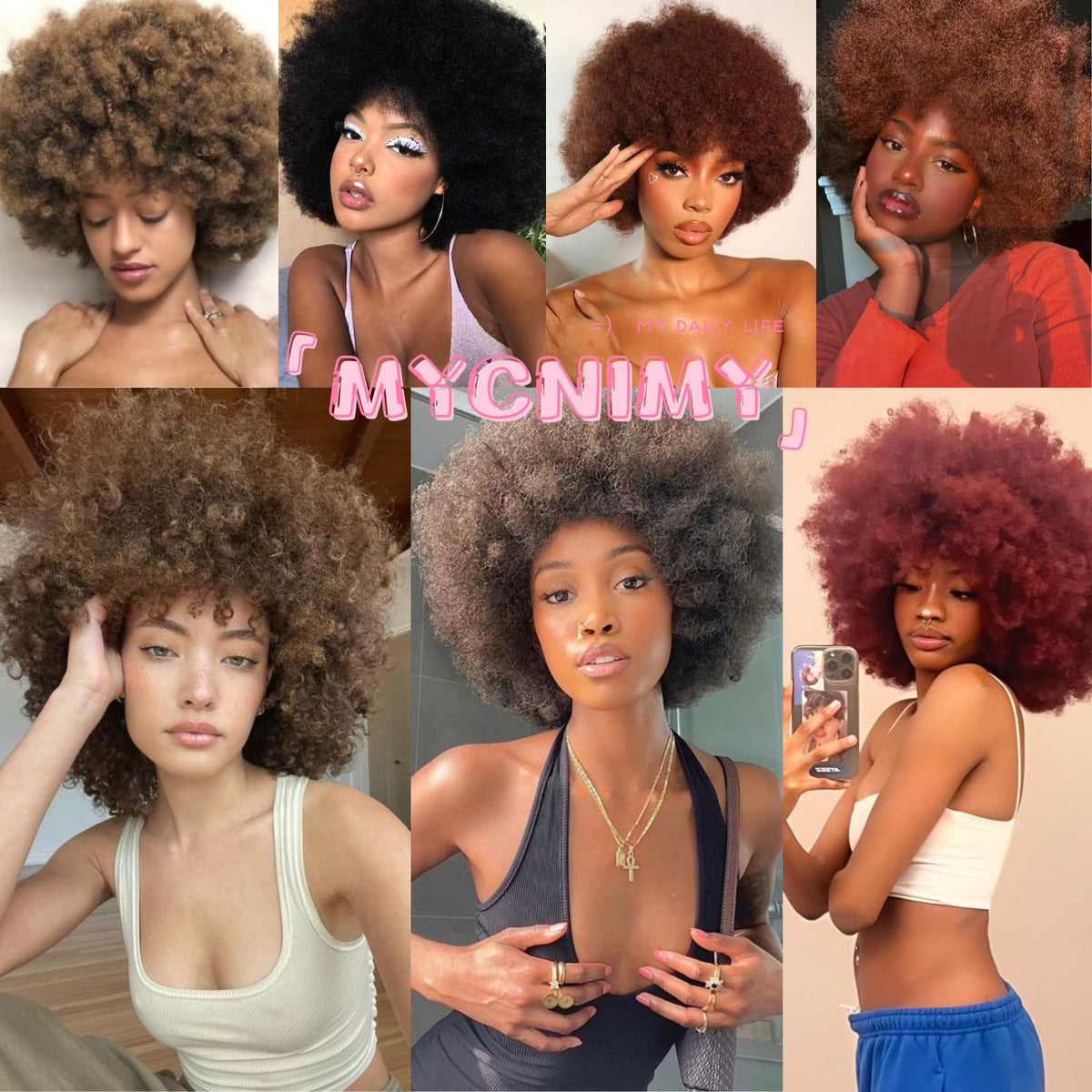 MYCNIMY Afro wig easy-care tips storage and refresh routine