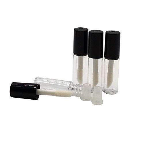 Mydio lip gloss tube with rubber seal to prevent leaks.
