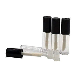 Mydio lip gloss tube with rubber seal to prevent leaks.
