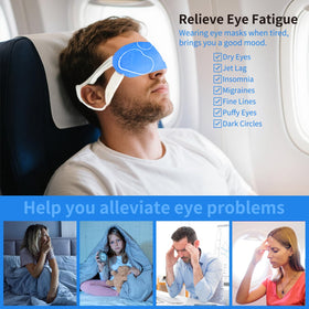 MYEBONG disposable eye mask packaging ensures hygienic, convenient use
