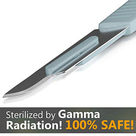 MyMed plastic scalpel handle designed for comfortable control