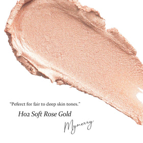 MYMERRY Dewy Highlighter Stick on temples for dimensional glow