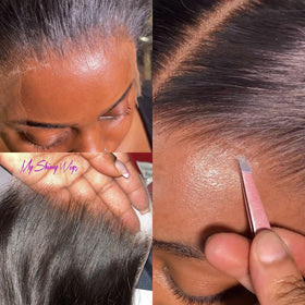 MY SHINY WIGS baby hair pre-plucked creates a natural-looking hairline