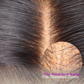 MY SHINY WIGS deep parting 5x5 closure enables deep middle parts or braids