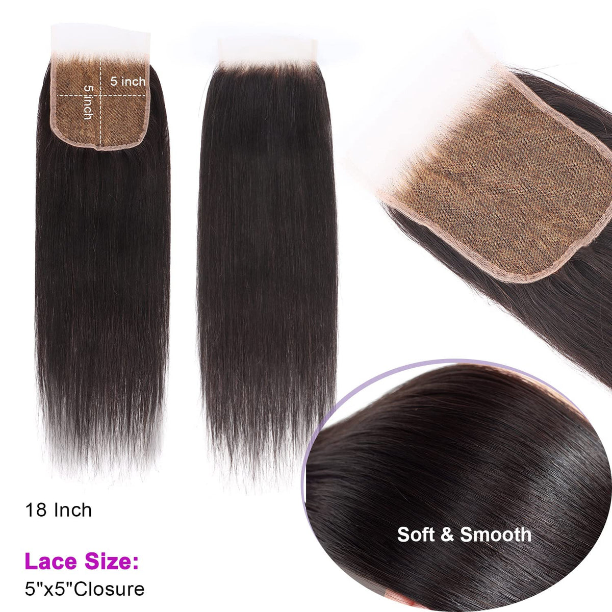 MY SHINY WIGS glueless hd lace closure lets you install quickly and confidently