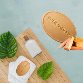 Mysore Sandal Soap travel-pack for on-the-go care.