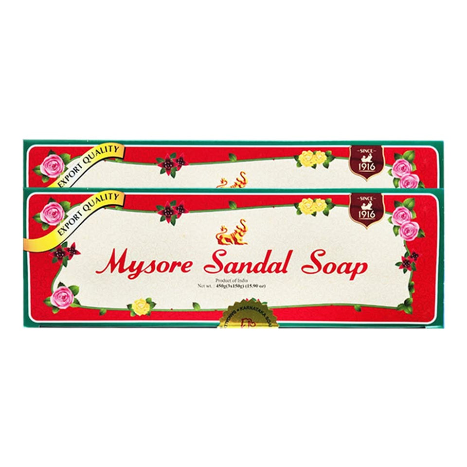 Mysore Sandalwood Soap close-up bar showing natural fragrance for daily cleansing.
