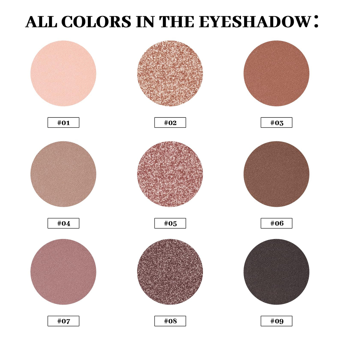MYSTER ROSEY Matte formula blends smoothly for crease-free, long-lasting color