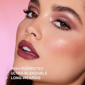 MYSTER ROSEY Neutral tones swatches show versatile nude shades for easy blending