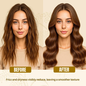 MYSTÉRE BEAUTÉ rice water conditioner reveals silky, shiny hair results