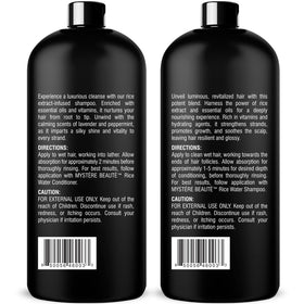 MYSTÉRE BEAUTÉ tea tree scalp balance image conveys refreshing care