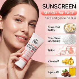 Mystic Orchard sunscreen with PDRN close-up highlights added skin health support