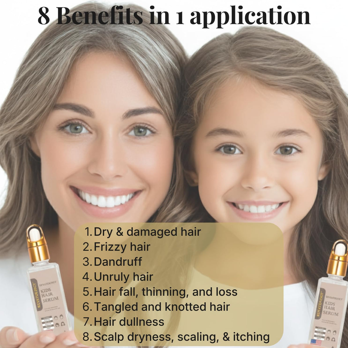 Mystique Abundance Revatology Kids frizz-control shine on delicate hair