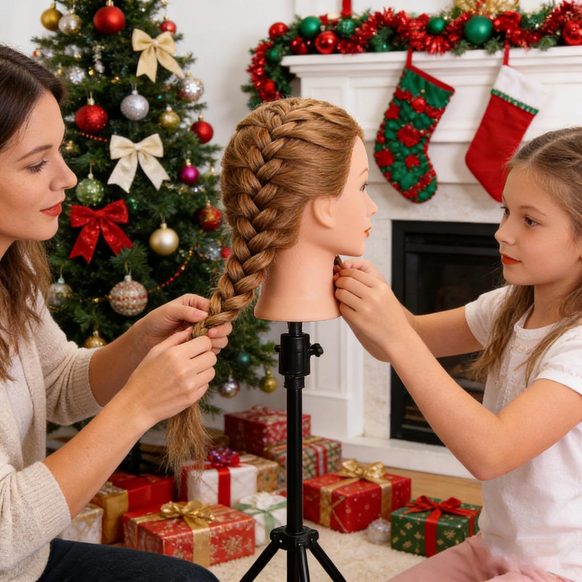 MYSWEETY mannequin head makes a thoughtful gift for cosmetology students.