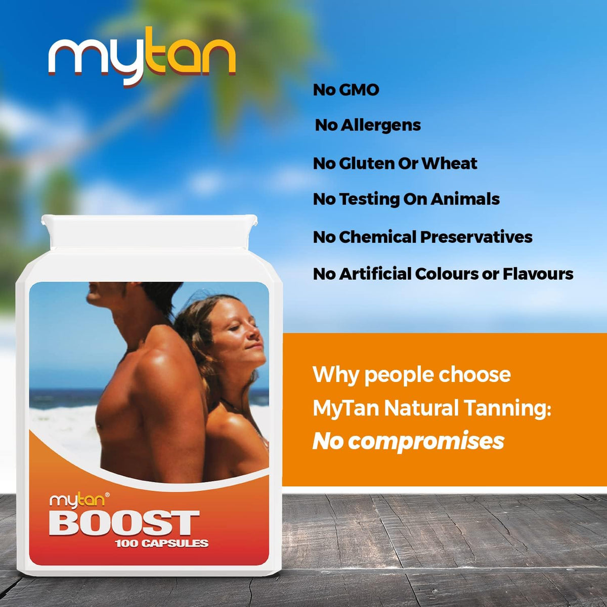 MyTan antioxidants graphic illustrating protection during sun exposure