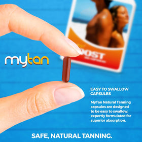 MyTan Ultimate Pack shipping box ready to start tanning journey