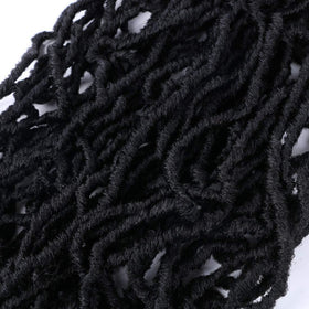 Mytarku black women crochet locs in 24 inch for a natural look.