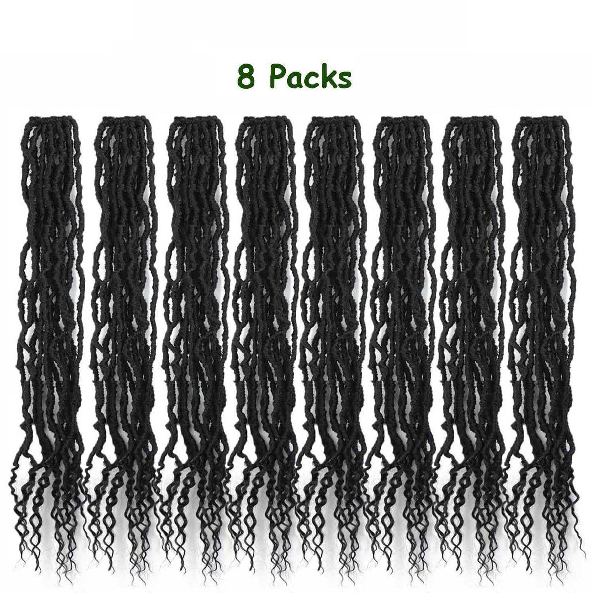 Mytarku Prelooped Crochet Locs Easy Install and rapid styling.