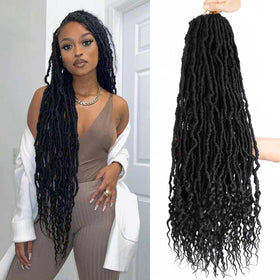 Mytarku Soft Locs 24inch Curly Ends deliver natural texture and easy styling.