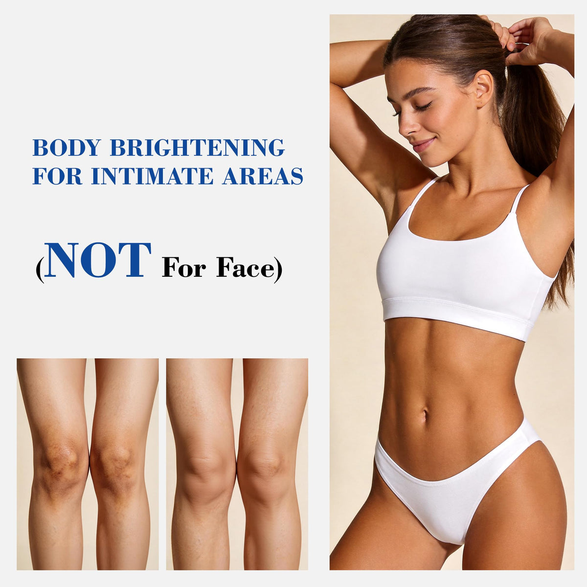 MyTend Skin Bleaching Cream packaging front showing multi-area care benefits