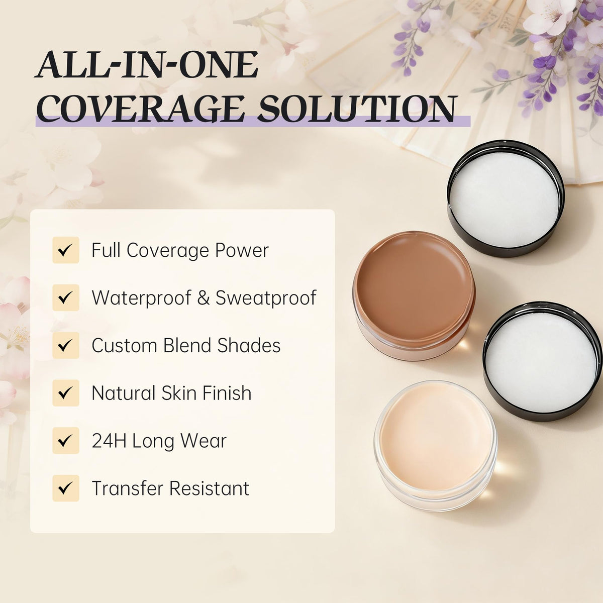 MyTend Tattoo Cover Up concealer applied shows buildable coverage.