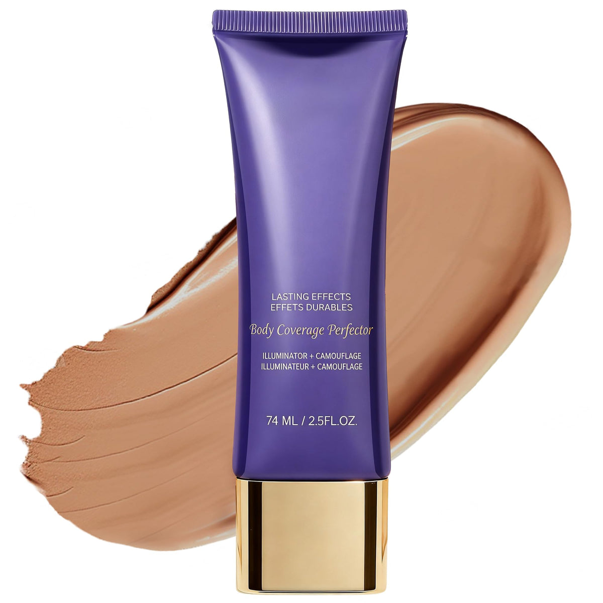 MyTend tattoo cover up bottle demonstrates waterproof concealer for even skin tone.