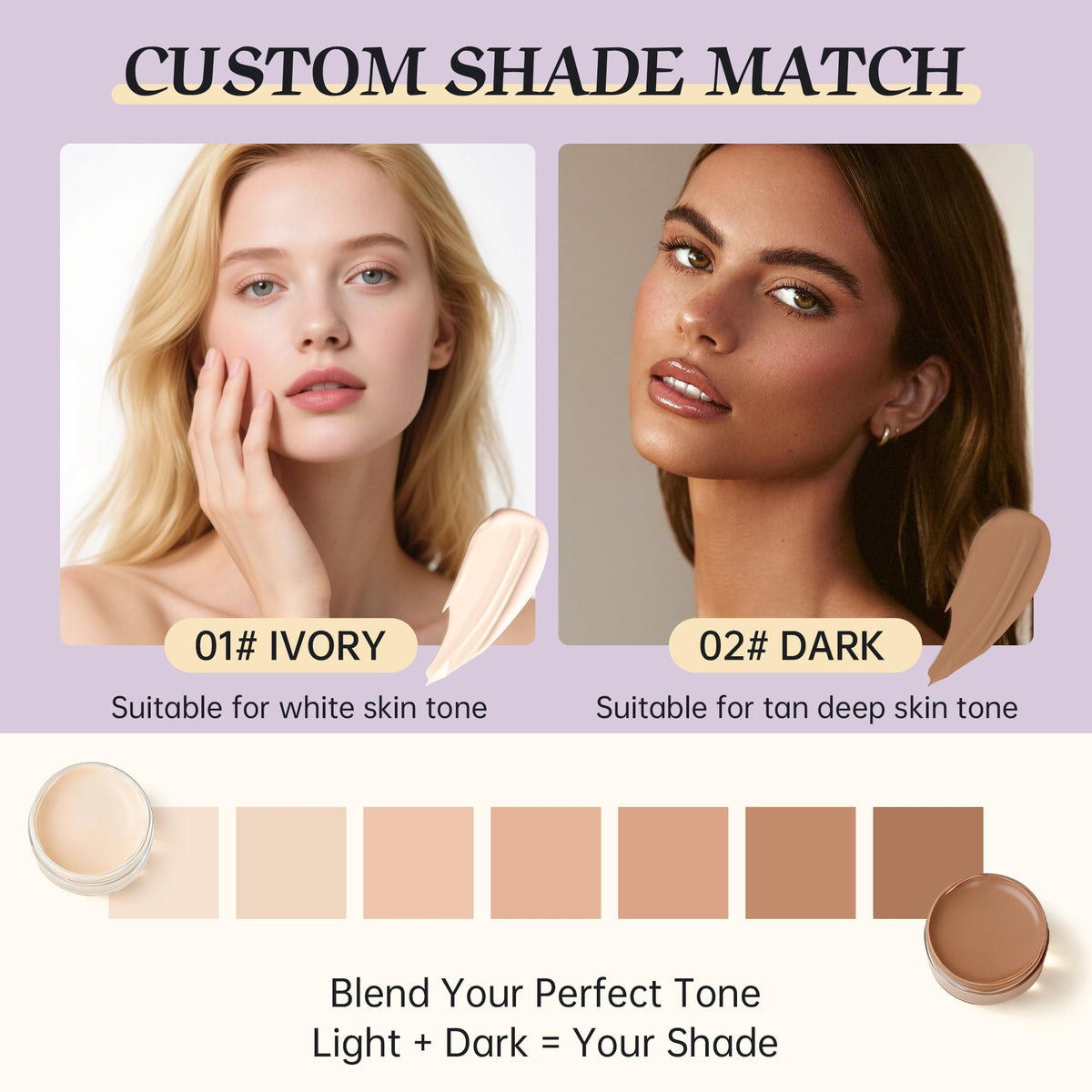 MyTend waterproof long-wear formula withstands sweat and humidity.