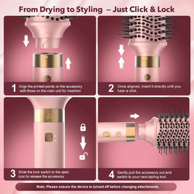 Mythsight StyleVibe right auto-wrap barrel enabling balanced curls