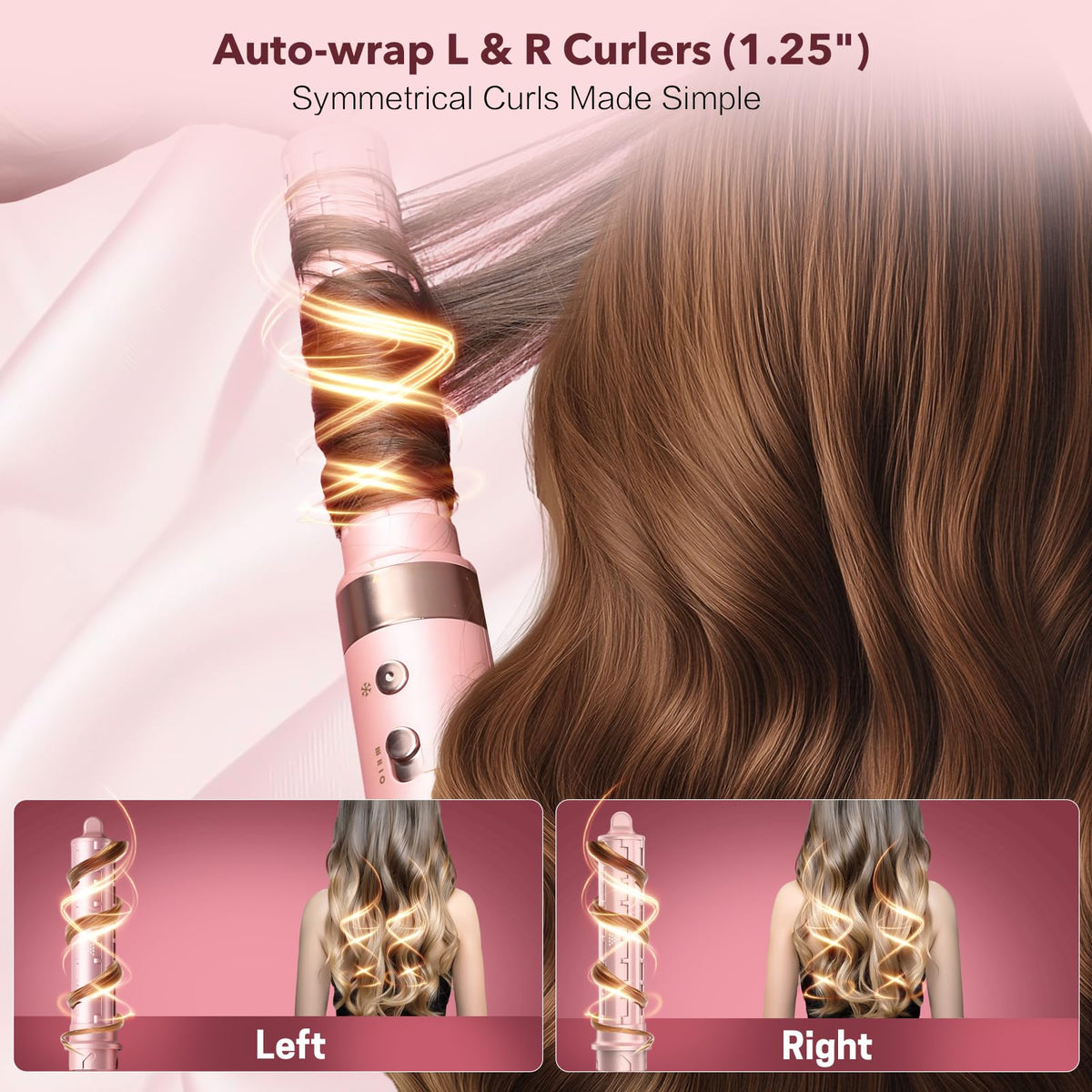 Mythsight StyleVibe thermal brush attachment for controlled heat and frizz reduction