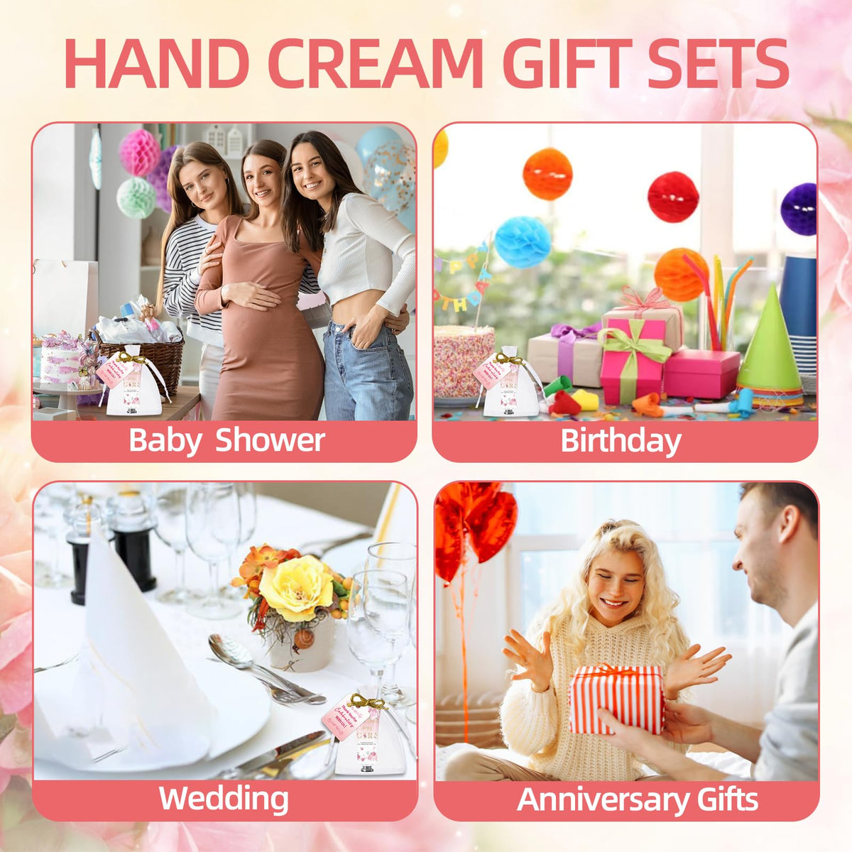 MZANK hand cream rose-scent closeup showing quick-absorb formula for easy use.