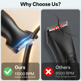 Mzcsnv 4-in-1 ear-trimmer offers gentle trimming with minimal irritation.