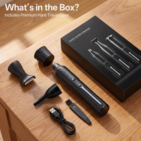 Mzcsnv hard storage case protects all heads during travel.