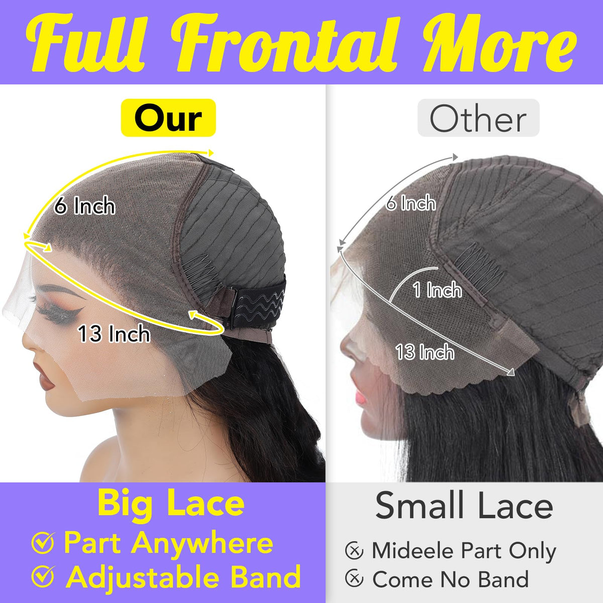 Mziio straight Brazilian hair wig with natural shine and smooth texture.
