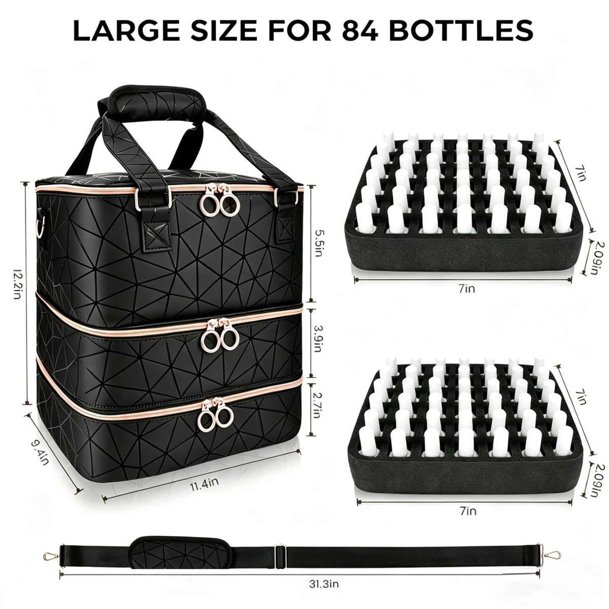 MZTXY interior pockets protect tools while keeping items visible