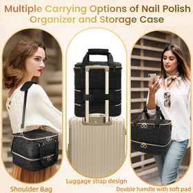 MZTXY durable PU leather guards against wear during transport