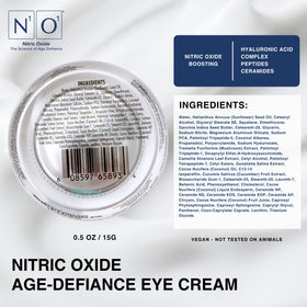 N1O1 Age-Defiance Eye Cream 0.5 oz size reference close-up