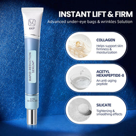 Nabevin KKP Rapid Reduction Eye Serum pro brush aids gentle application