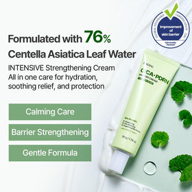 NACIFIC Cica PDRN barrier-cream tube with precise nozzle for targeted application.