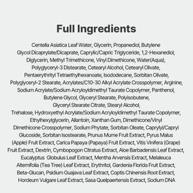 NACIFIC Cica PDRN creamy texture suitable for daily use on sensitive skin.