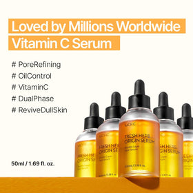 NACIFIC serum bottle pour captures refreshing application for radiant, non-greasy skin.